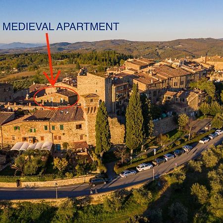 Old Medieval Apartment San Donato in Poggio 外观 照片
