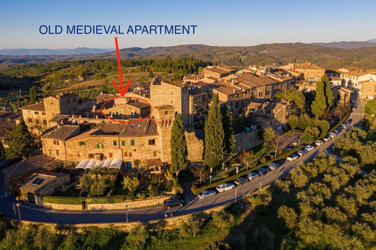 Old Medieval Apartment San Donato in Poggio 外观 照片